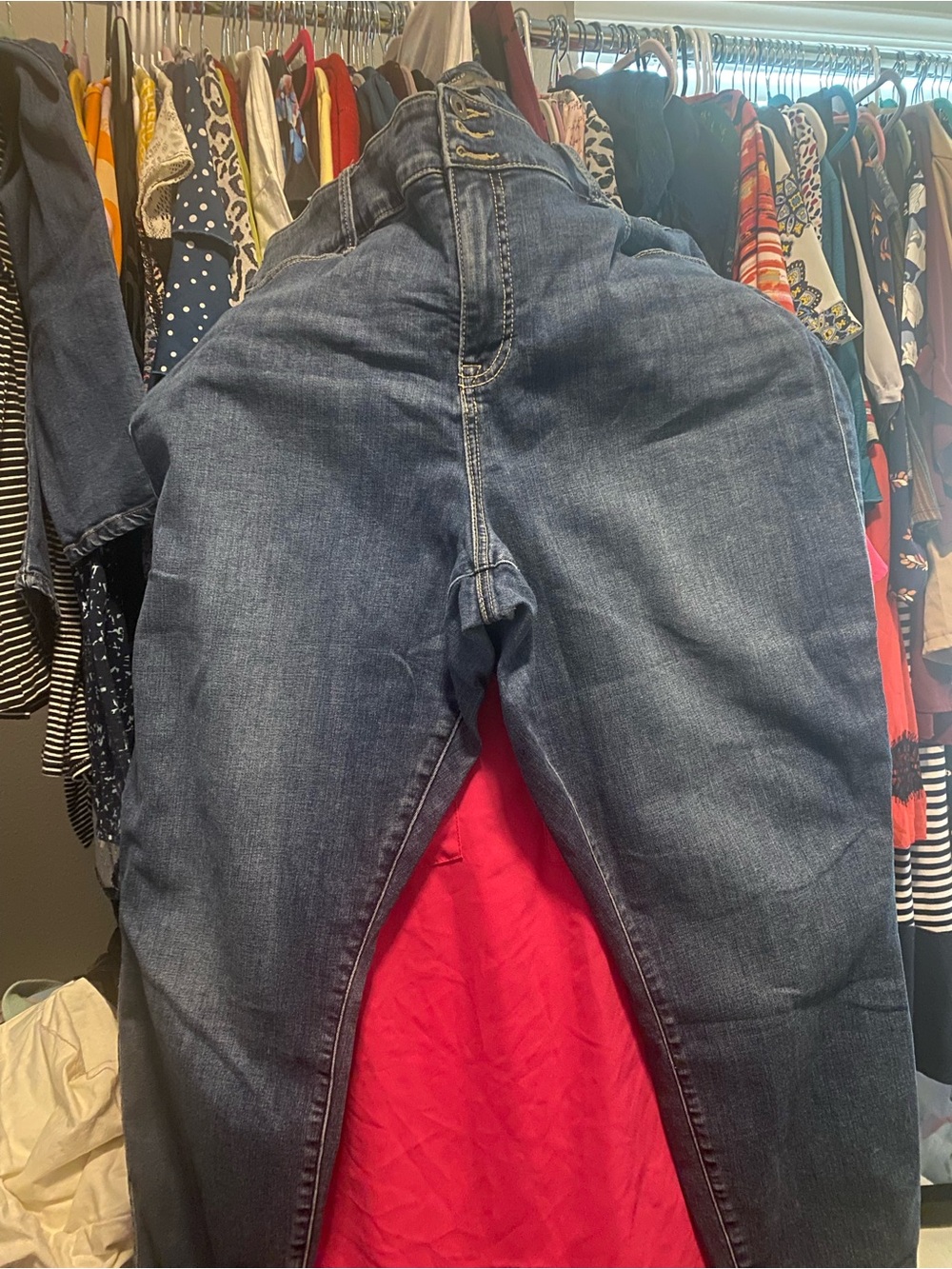 torrid Dark Blue High-Rise Stretch Jeans